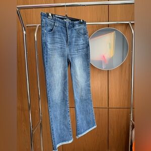 NWOT Democracy Women's Straight Leg Blue Jeans Size 8